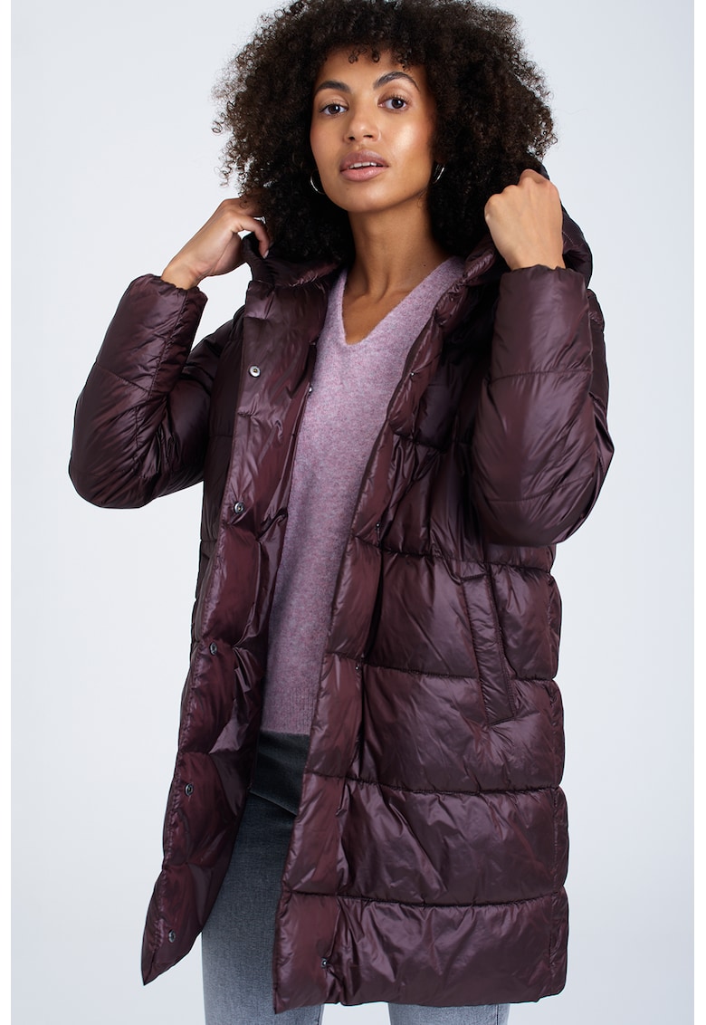 Зимно яке с дизайн 2 в 1 - Тъмновиолетов GreenPoint