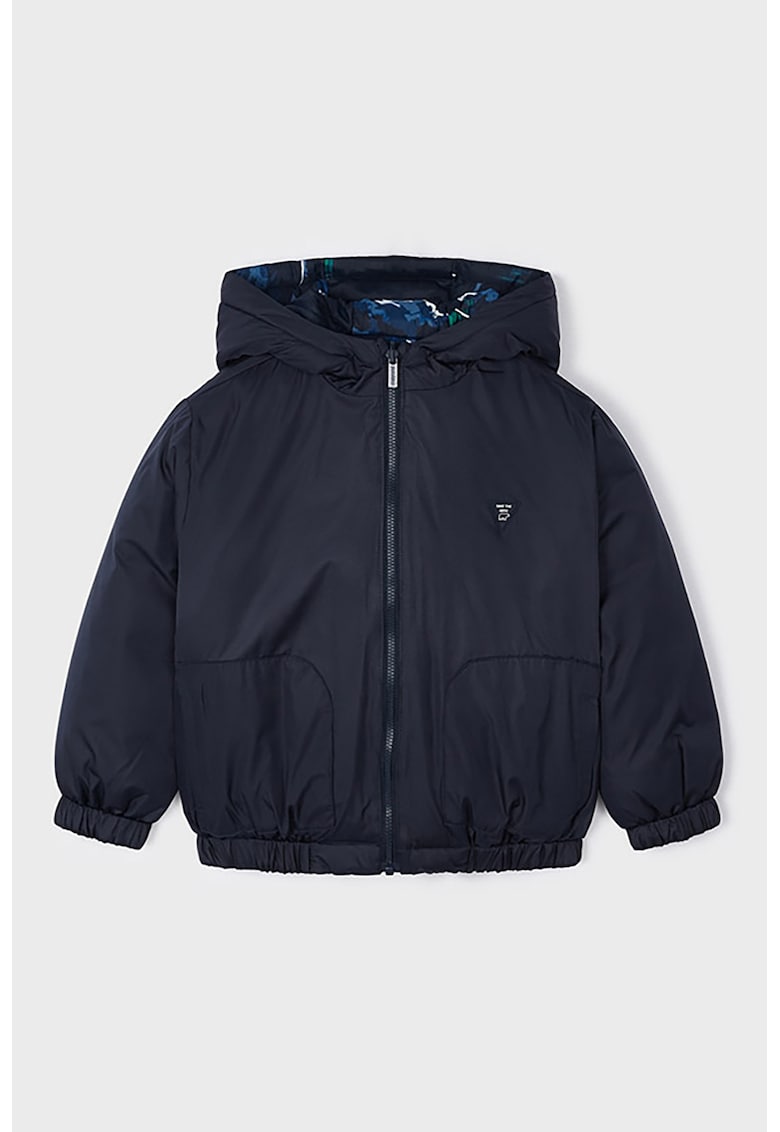 Зимно яке с еко пух - Бял/Тъмносин Mayoral