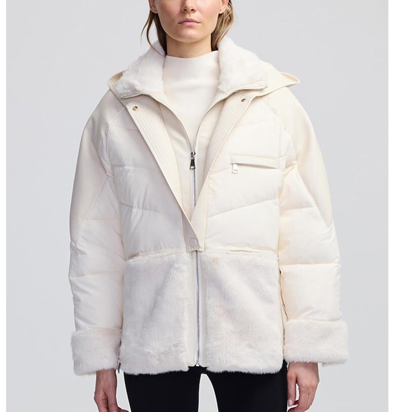 Зимно яке с еко пух - Крем Ipekyol