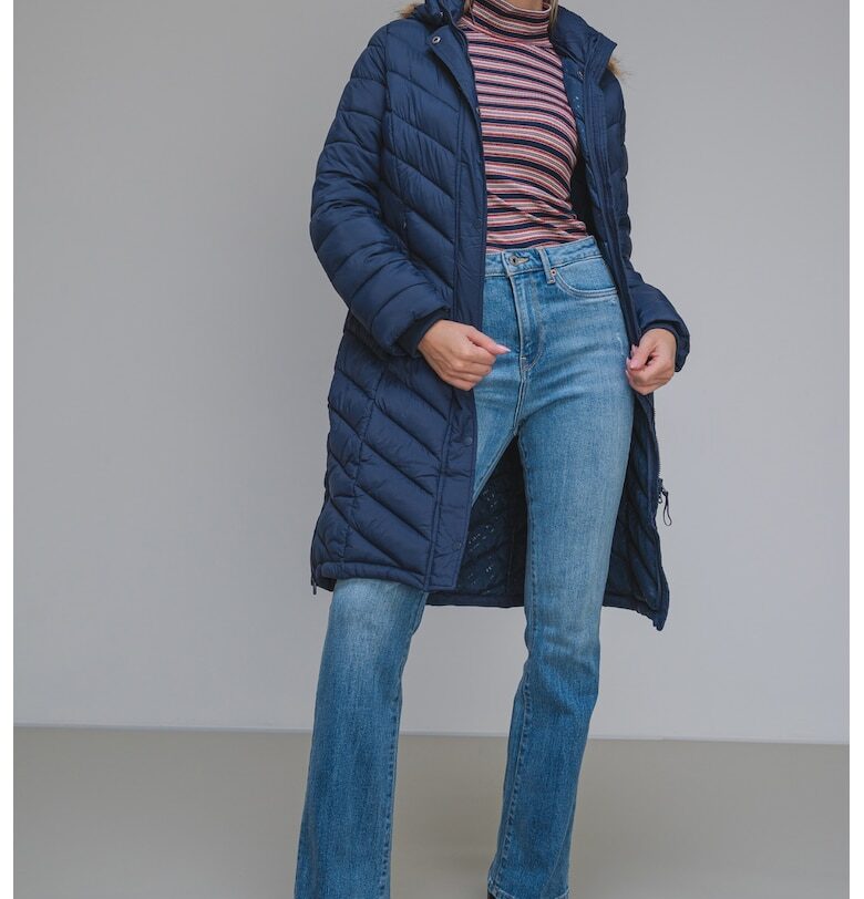 Зимно яке с еко пух - Тъмносин Pepe Jeans London