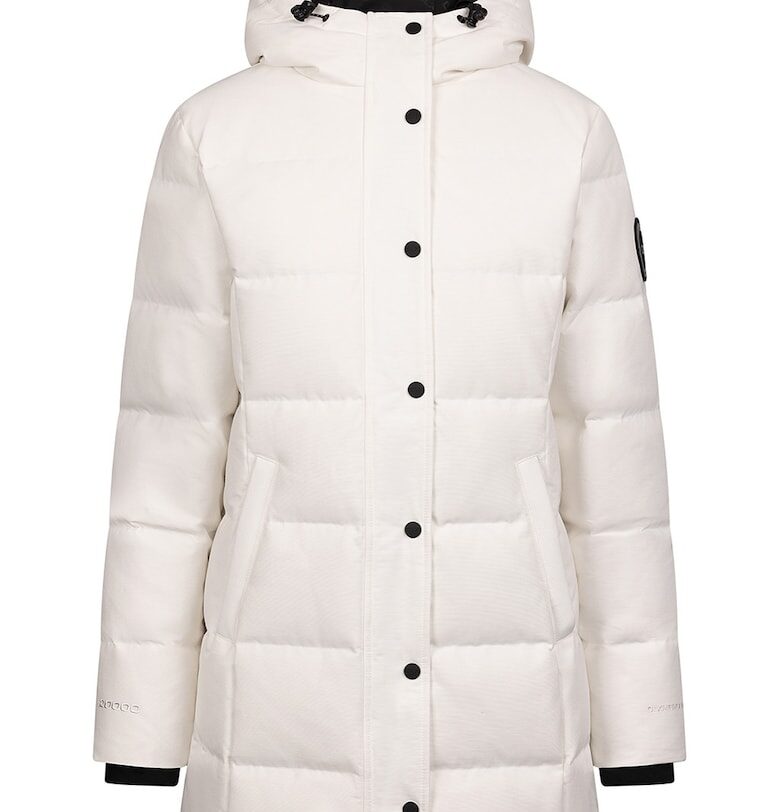 Зимно яке с качулка - Бял Trespass