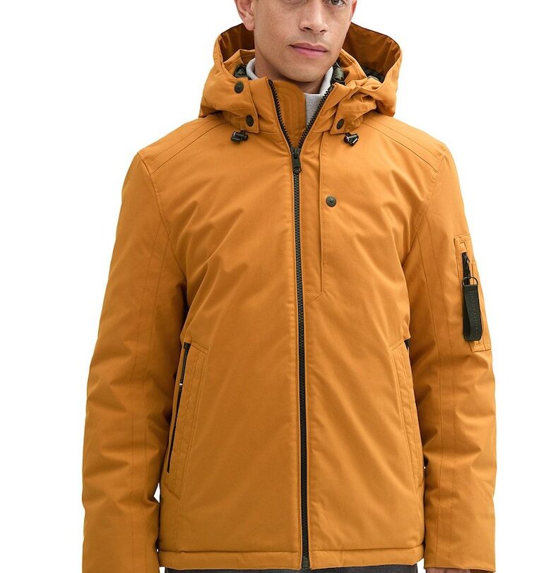 Зимно яке с качулка - Изгорен портокал Tom Tailor