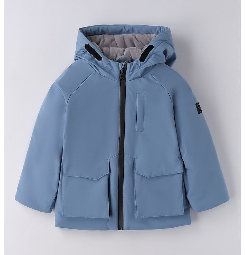 Зимно яке с качулка и цип - Лавандула Sarabanda