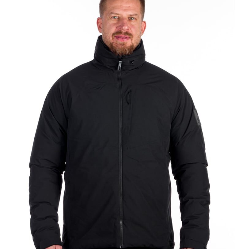 Зимно яке с качулка и цип - Черен NORTHFINDER