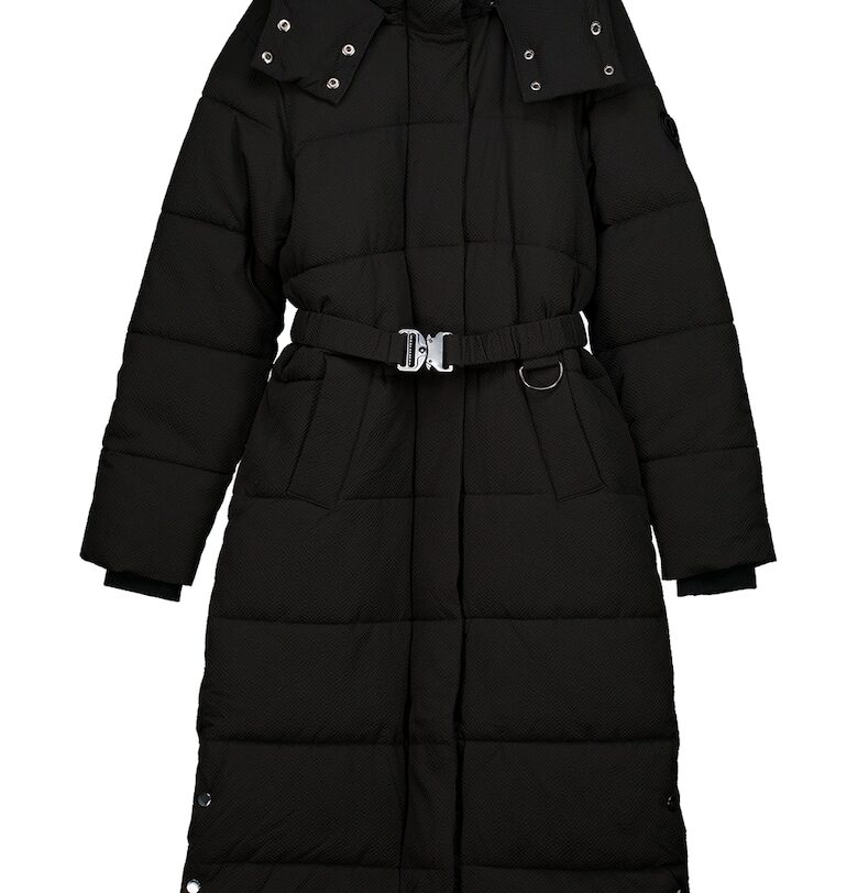 Зимно яке с колан - Черен DESIGUAL