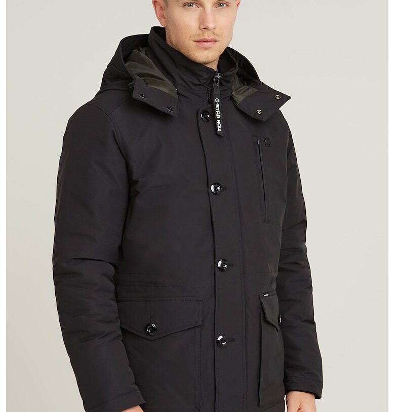 Зимно яке с копчета - Черен G-STAR