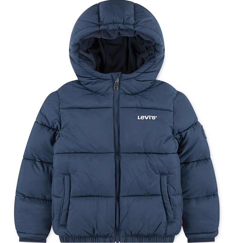 Зимно яке с бродирано лого - Тъмносин Levis