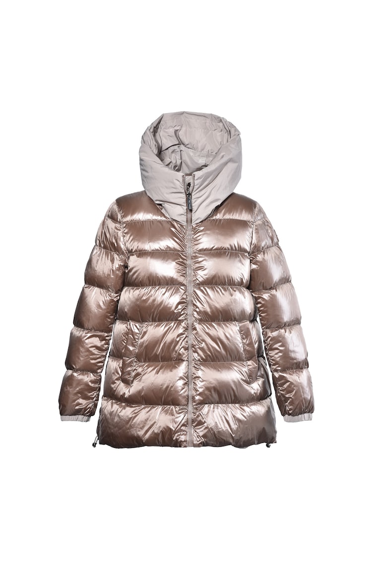 Зимно яке с пухена вата и висока яка - Бежов Baldinini