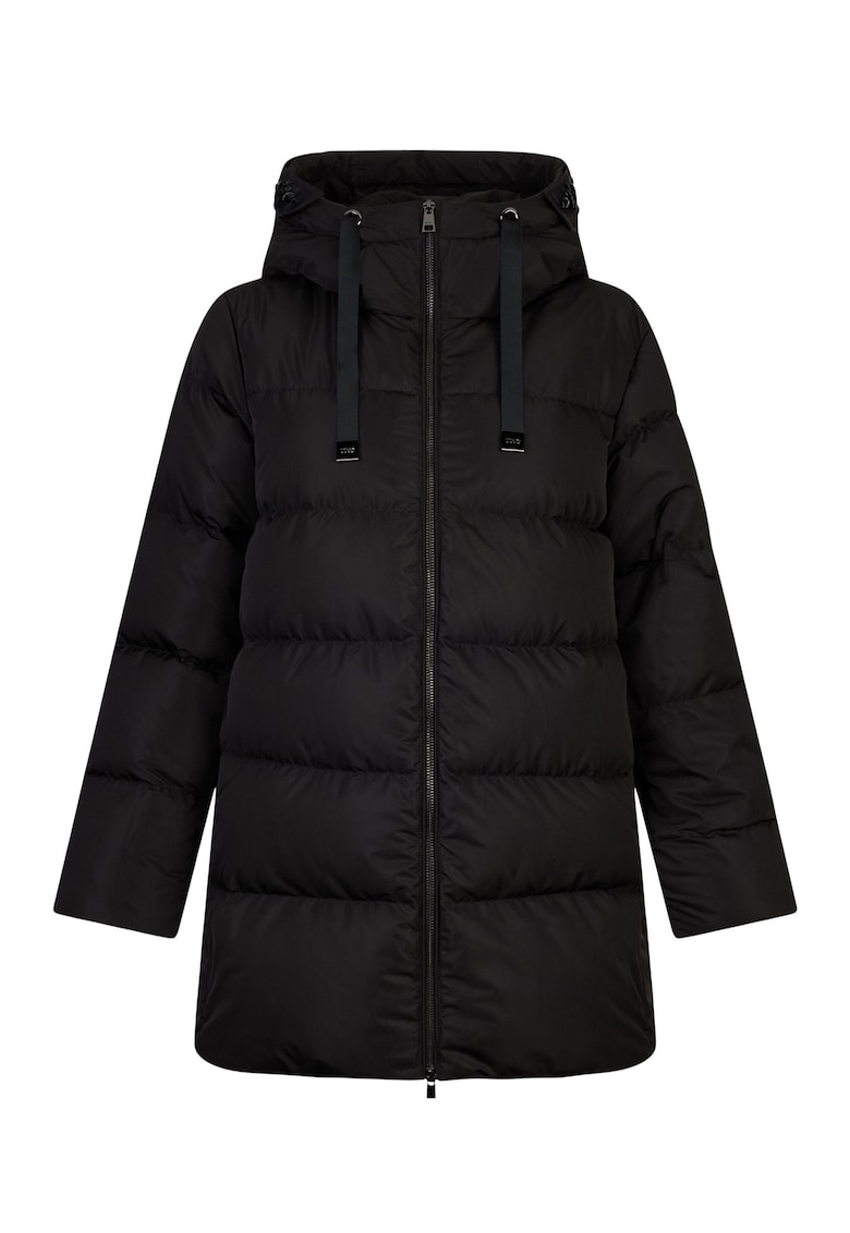 Зимно яке с пухена вата и качулка - Черен Liu Jo