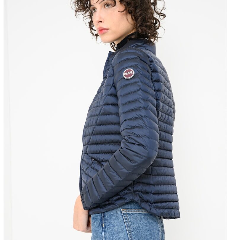 Зимно яке с пухена вата и олекотен дизайн - Тъмносин Colmar