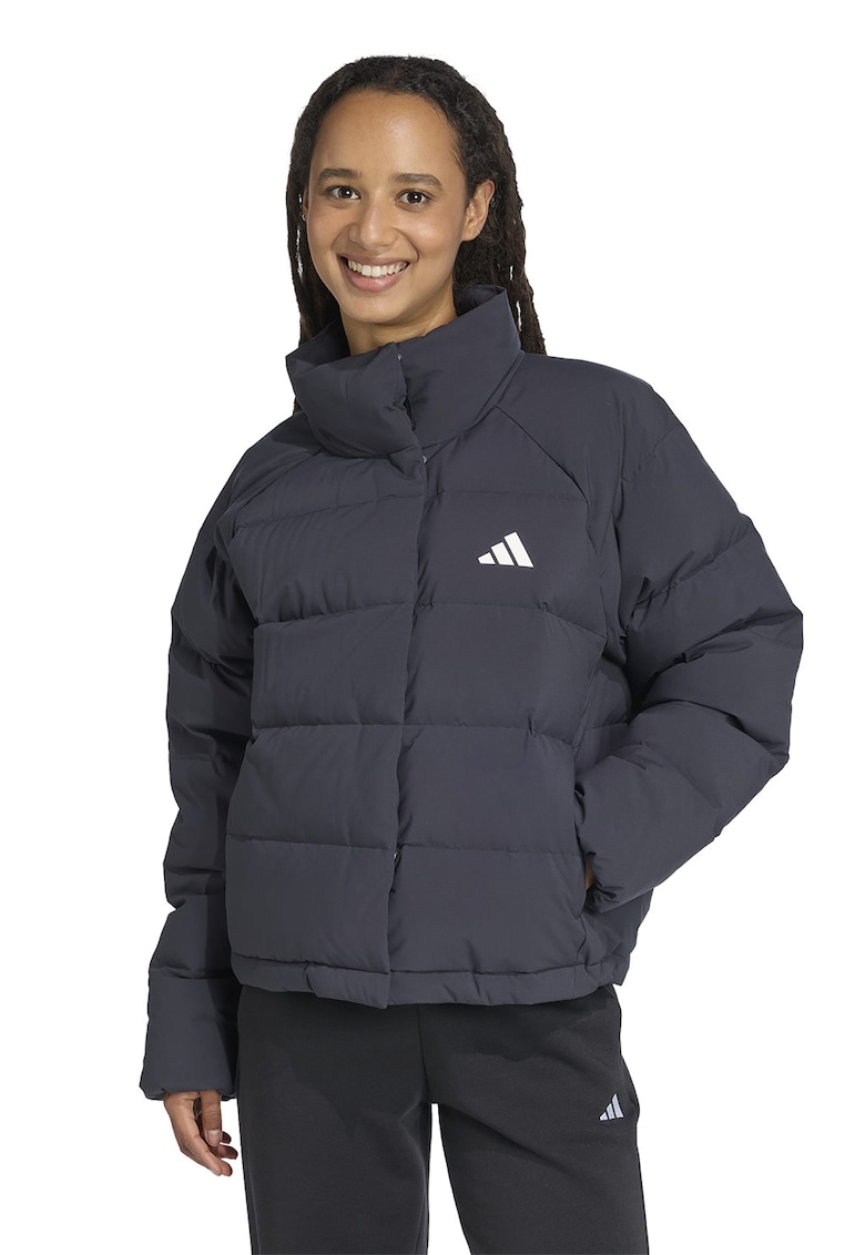 Зимно яке с реглан ръкави - Tъмносив adidas Sportswear