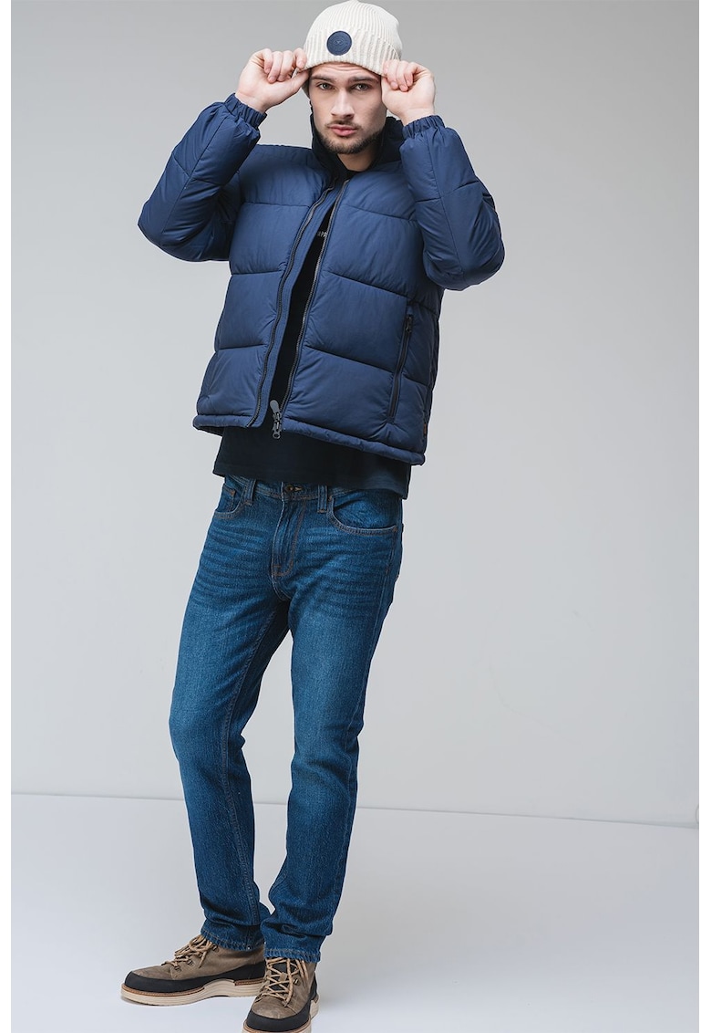 Зимно яке със средновисока яка - Индигово синьо Save The Duck