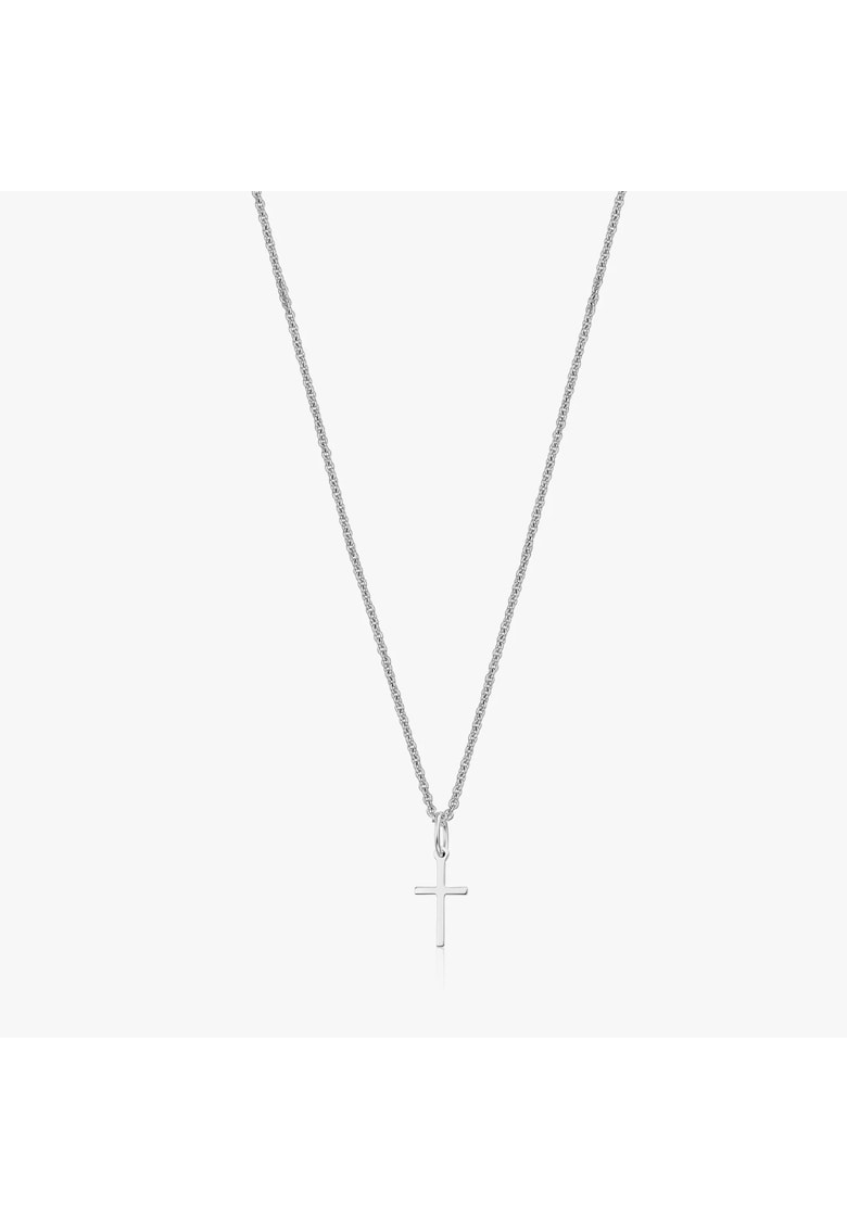 Златна огърлица Faith - Бяло злато INDIRA