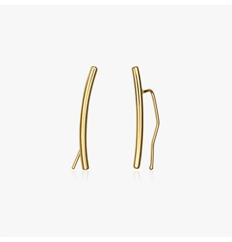 Златни обеци Ear Climber INDIRA