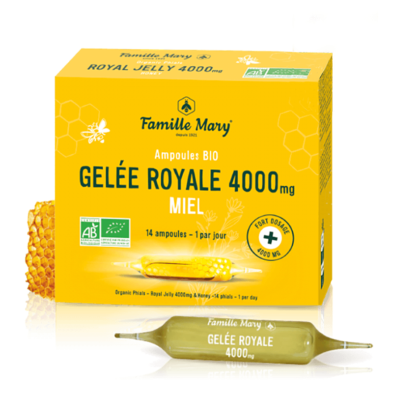 Имунитет и енергия - Пчелно млечице 4000 mg + пчелен цветен мед