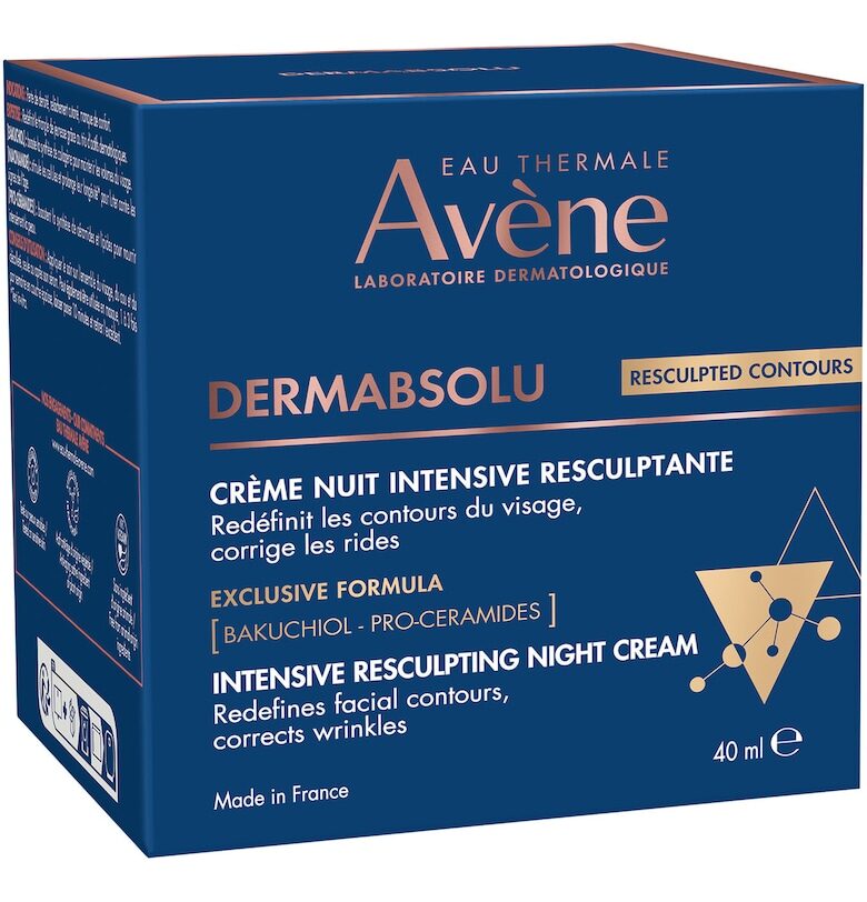 Интензивен нощен крем  за контура на лицето Dermabsolu - 40 мл Avene