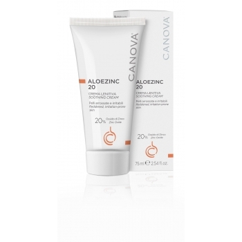 КАНОВА АЛОЕЦИНК 20 Успокояващ крем за чувствителна