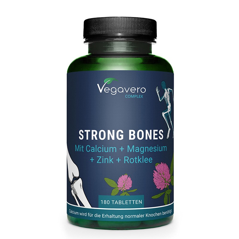 Калций 400 mg + Магнезий 150 mg + Цинк + Червена детелина – Формула за здрави кости