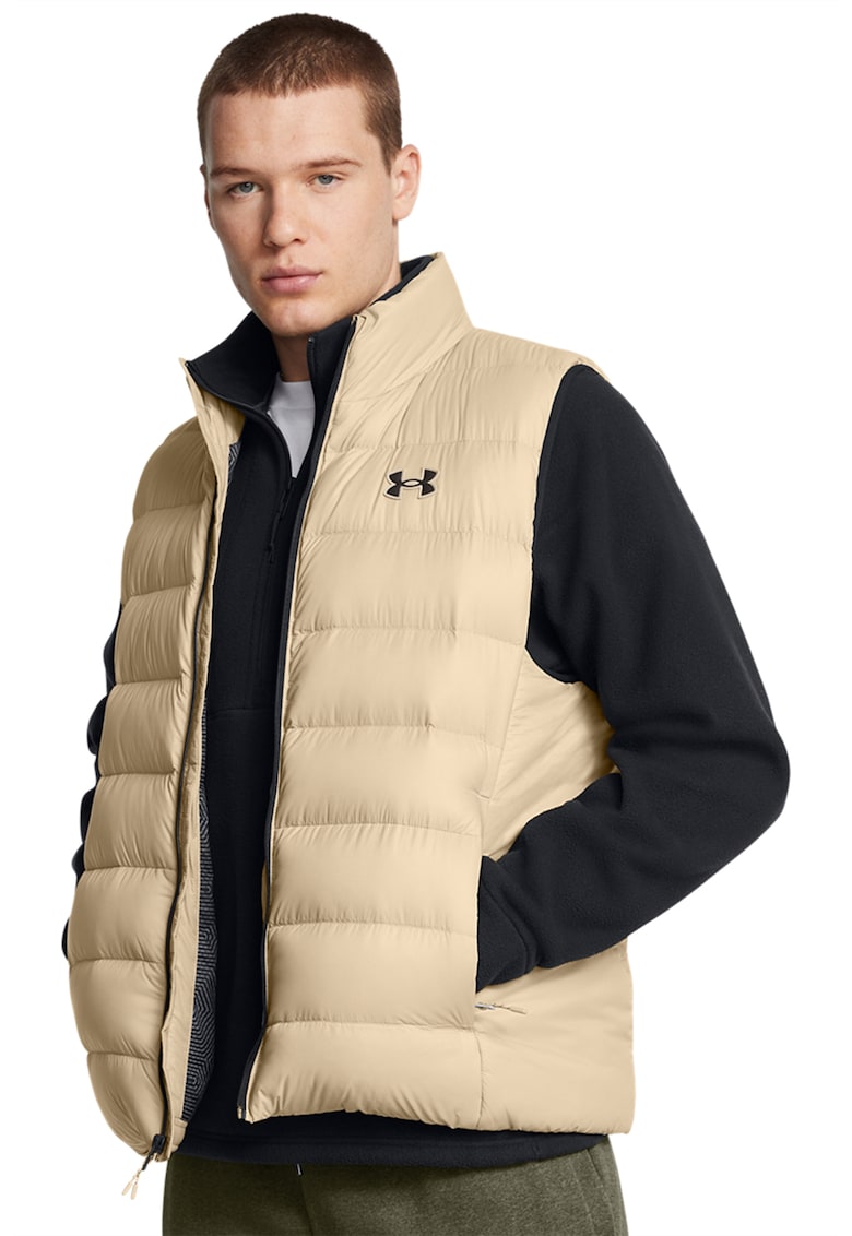 Капитониран елек с джоб встрани - Каки Under Armour