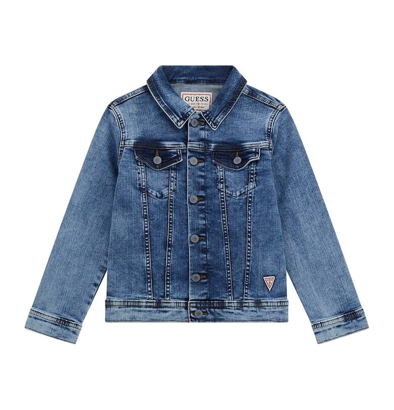 Капитонирано дънково яке - Тъмносин GUESS KIDS