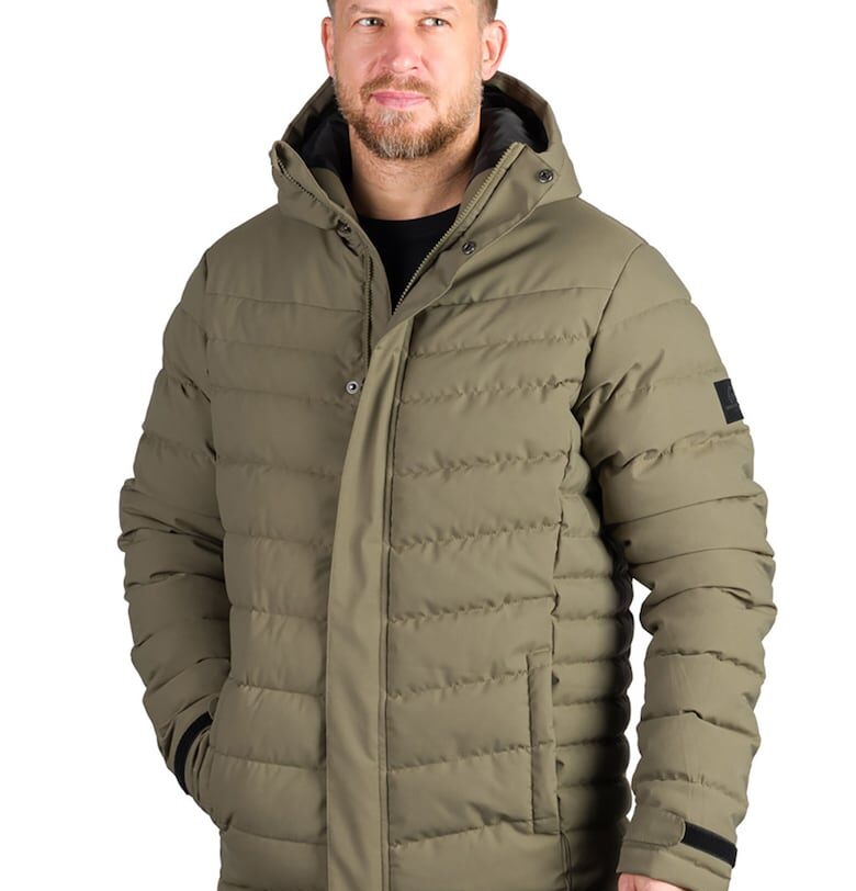 Капитонирано зимно яке Mircheс качулка - Бежов NORTHFINDER