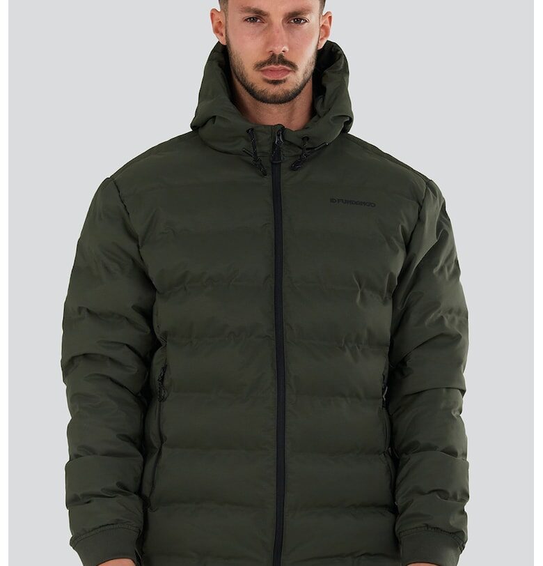 Капитонирано зимно яке Patriot с качулка - Аква зелено Fundango