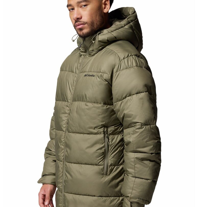 Капитонирано зимно яке Pike Lake™ с качулка - Маслинено зелено Columbia