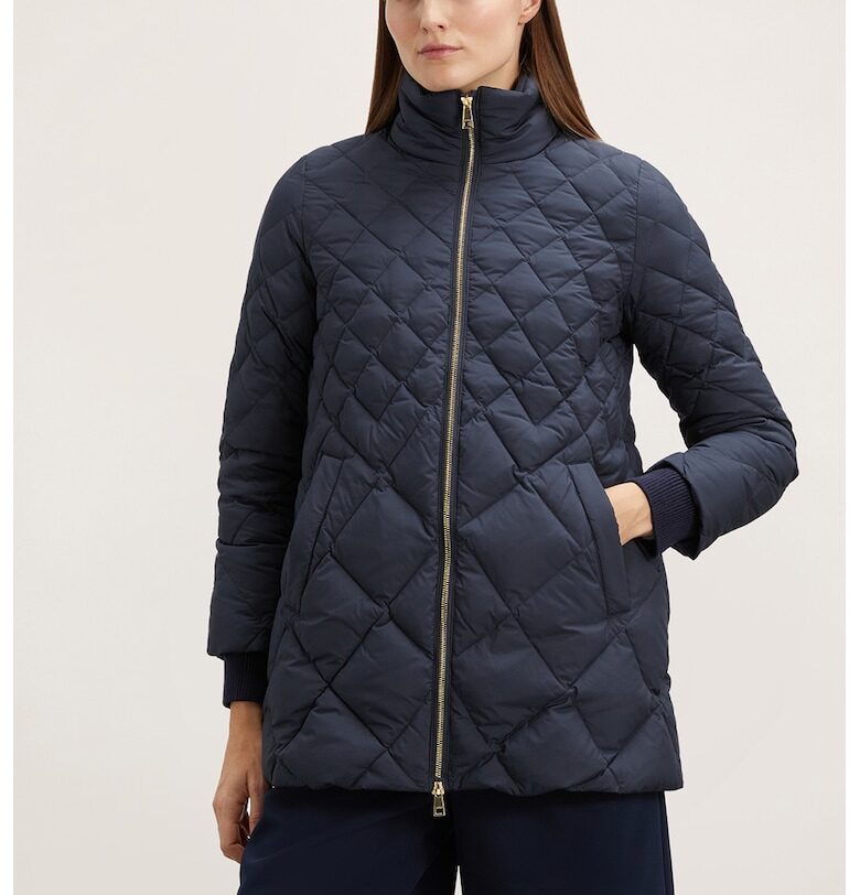 Капитонирано зимно яке - Тъмносин Motivi