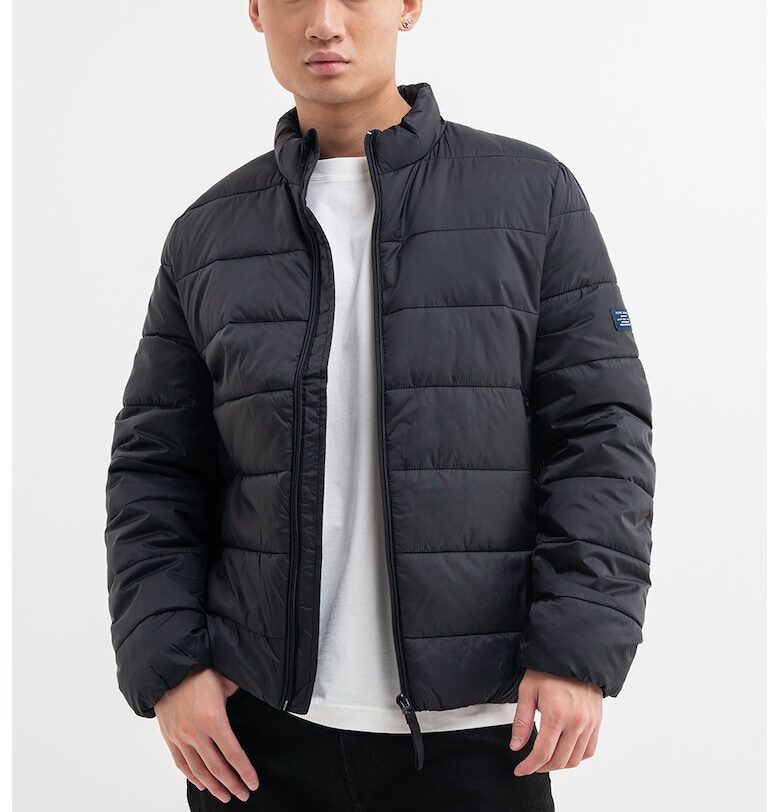 Капитонирано зимно яке с вата - Черен Pepe Jeans London