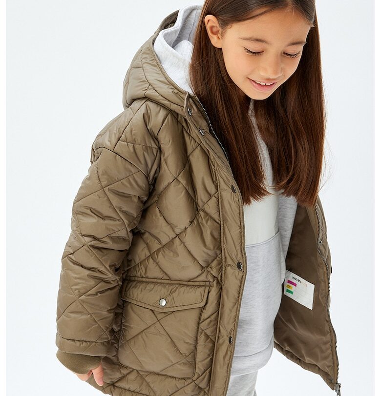 Капитонирано зимно яке с качулка KOTON