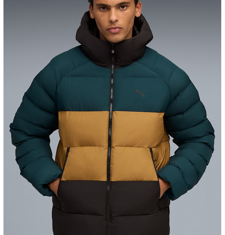 Капитонирано зимно яке с качулка Puma
