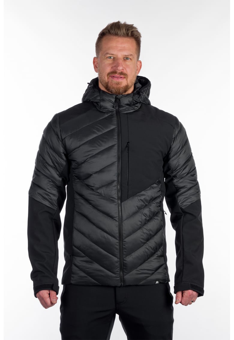 Капитонирано зимно яке с качулка - Черен NORTHFINDER