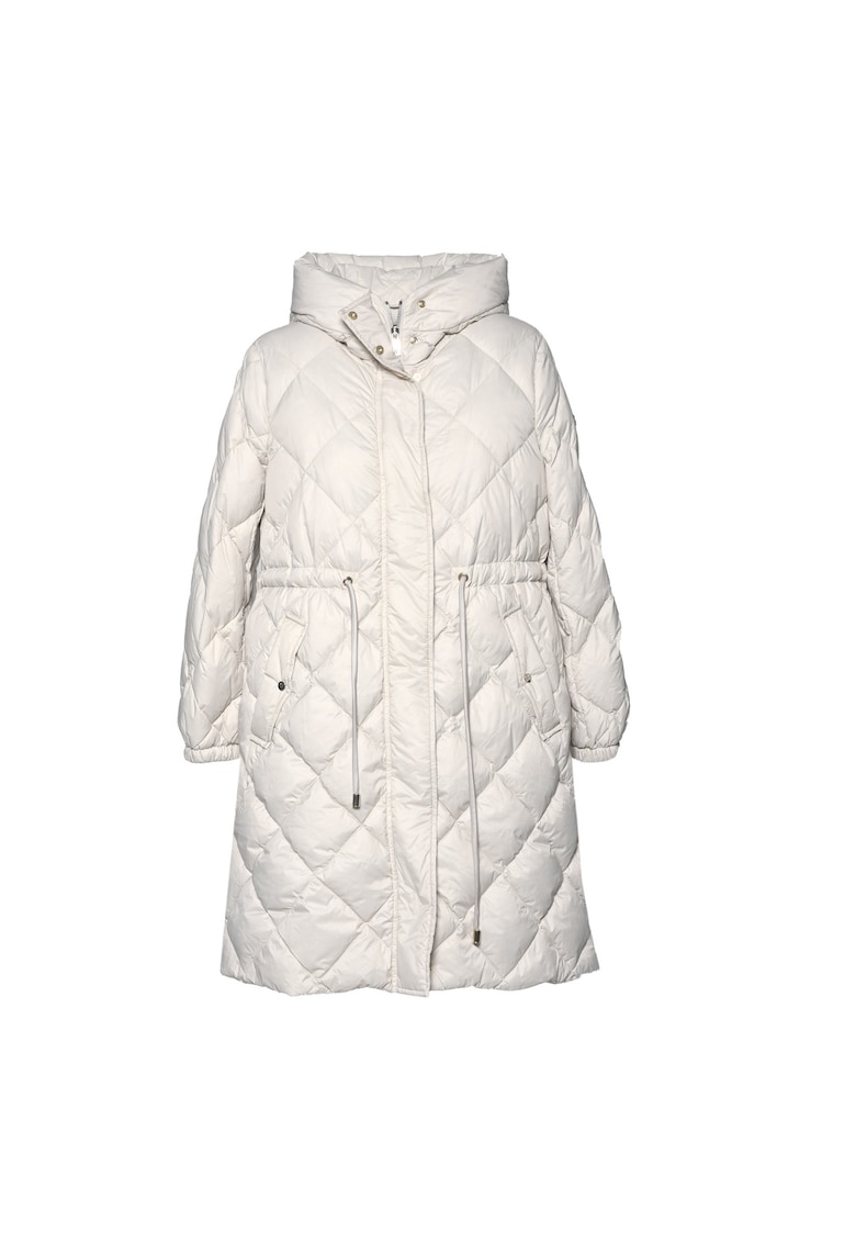 Капитонирано зимно яке с регулираща се талия - Бежов Baldinini