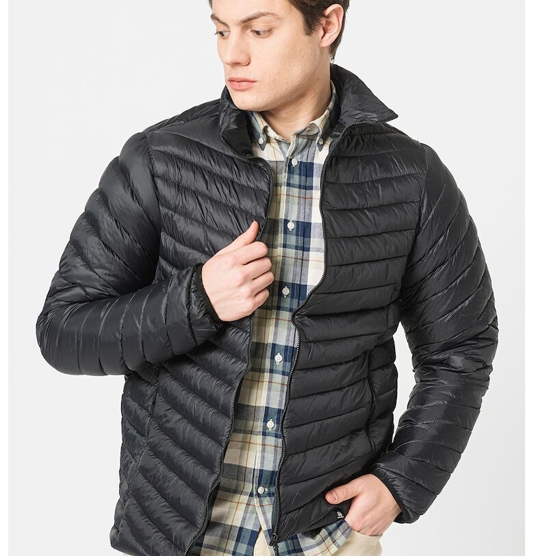 Капитонирано олекотено зимно яке Tyler - Черен NORTHFINDER