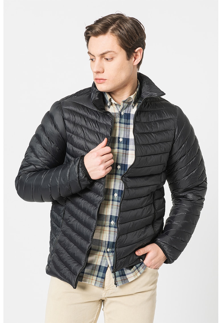 Капитонирано олекотено зимно яке Tyler - Черен NORTHFINDER