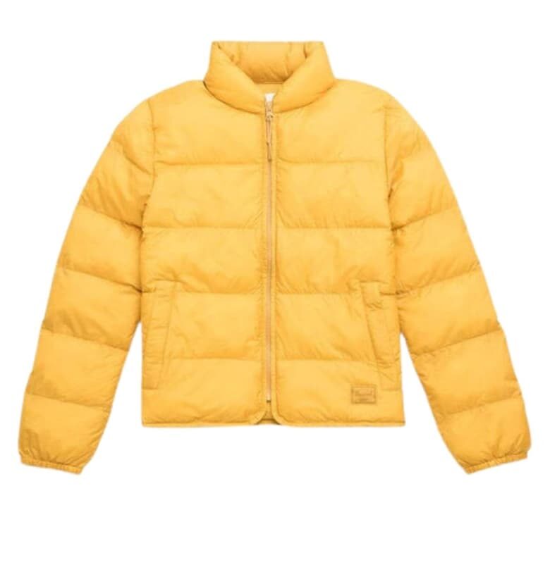 Капитонирано пухено яке  Highfill - найлон - жълто Hershel