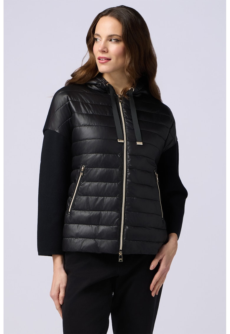 Капитонирано яке - Черен Oltre