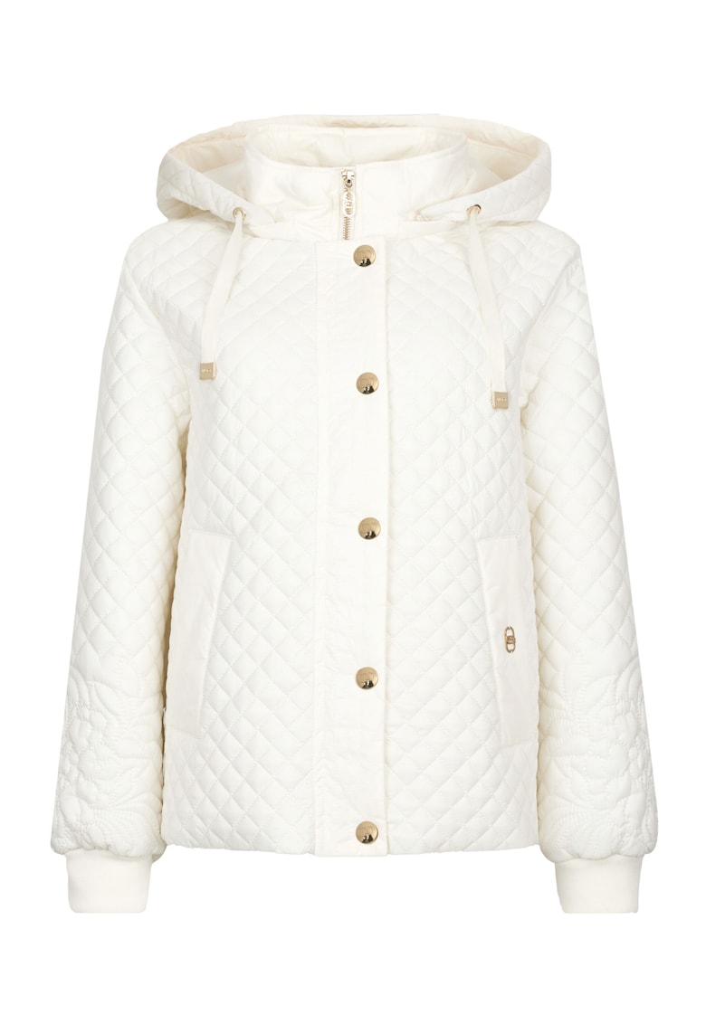 Капитонирано яке с качулка - Слонова кост Liu Jo