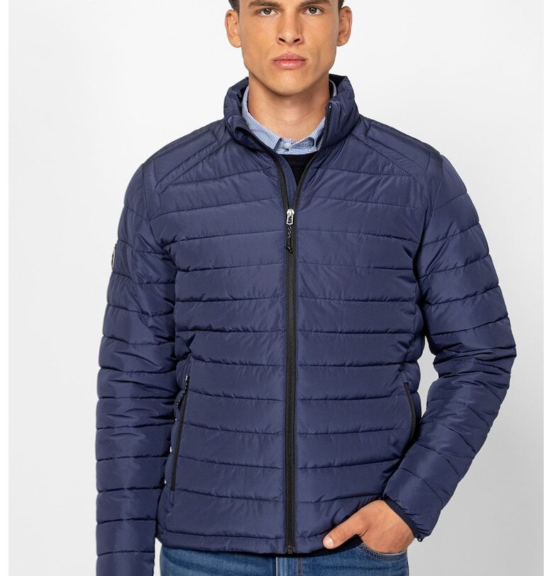 Капитонирано яке с цип - Тъмносин Heavy Tools