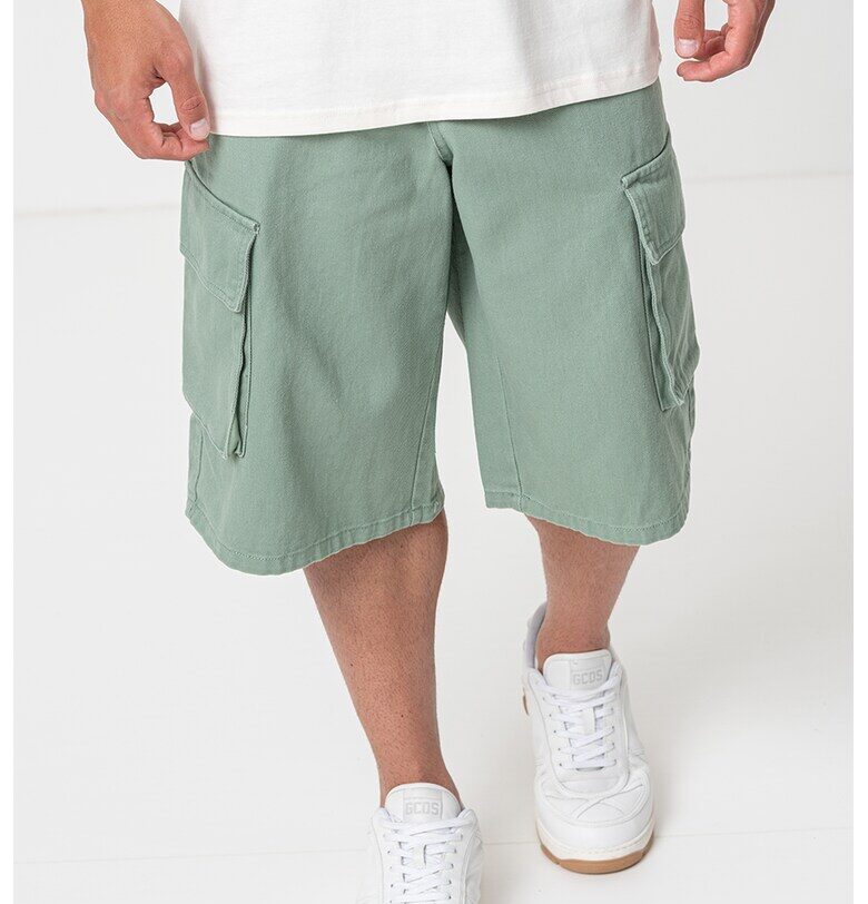 Карго бермуди - Светлозелен Karl Kani