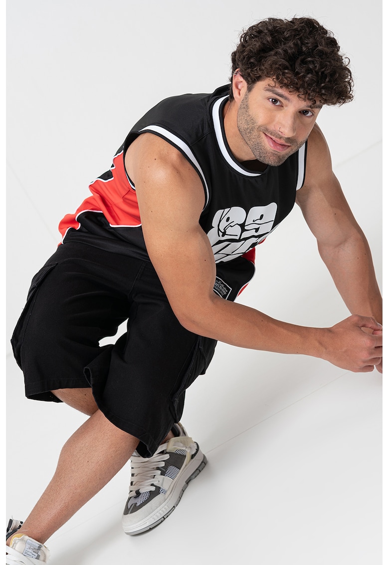 Карго бермуди - Черен Karl Kani