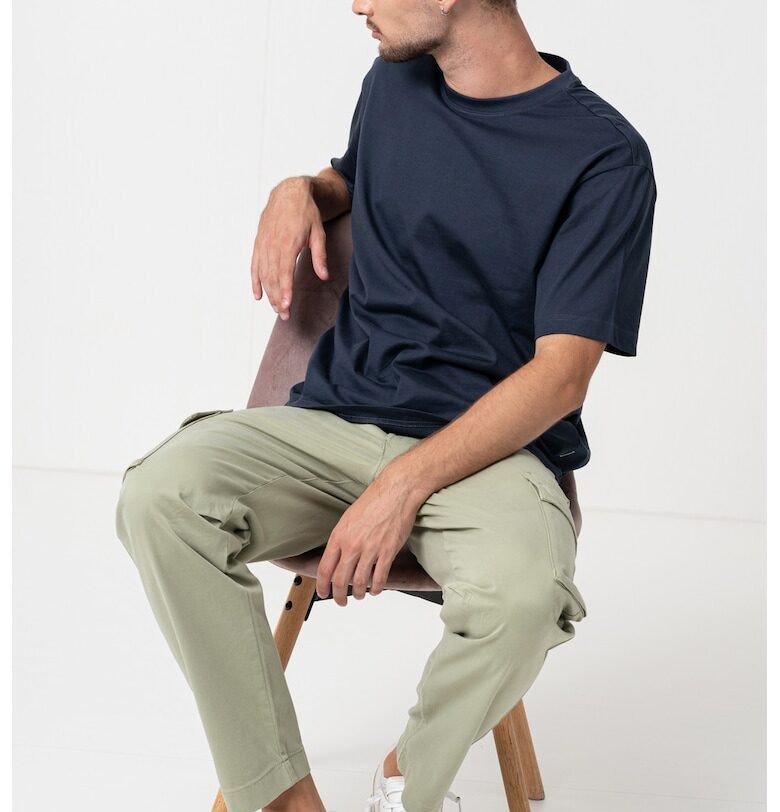 Карго панталон Sisla - Бледозелен BOSS