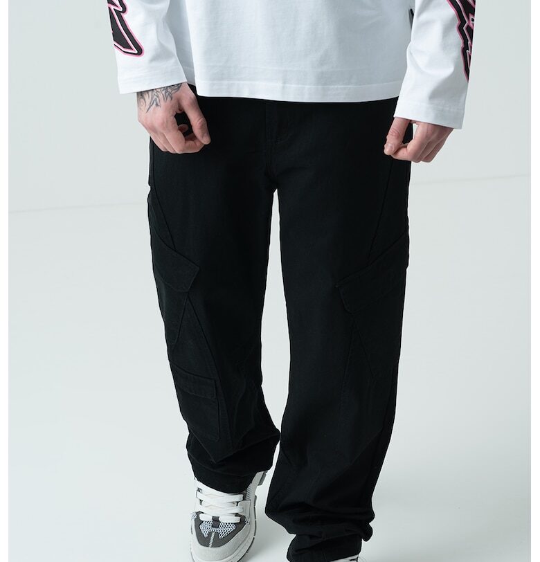 Карго панталон - Черен Karl Kani