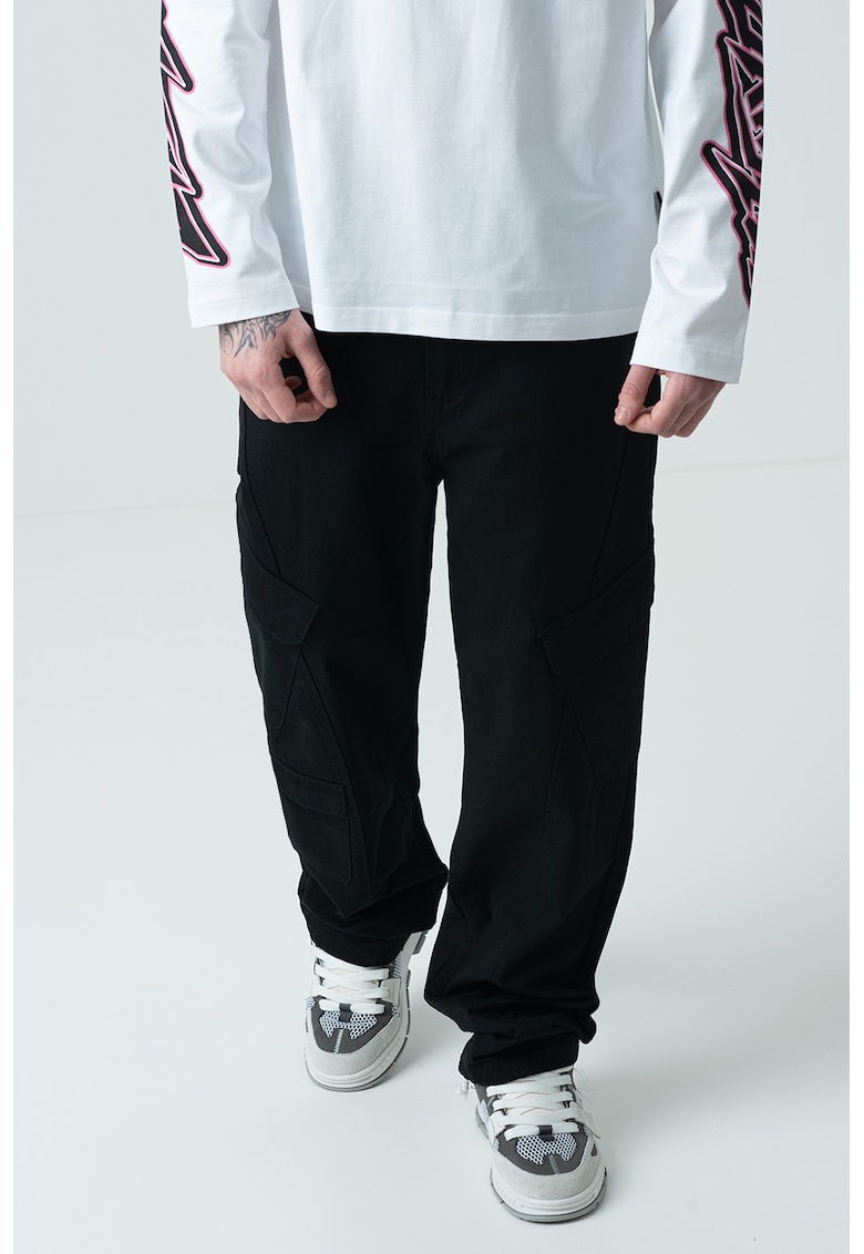 Карго панталон - Черен Karl Kani
