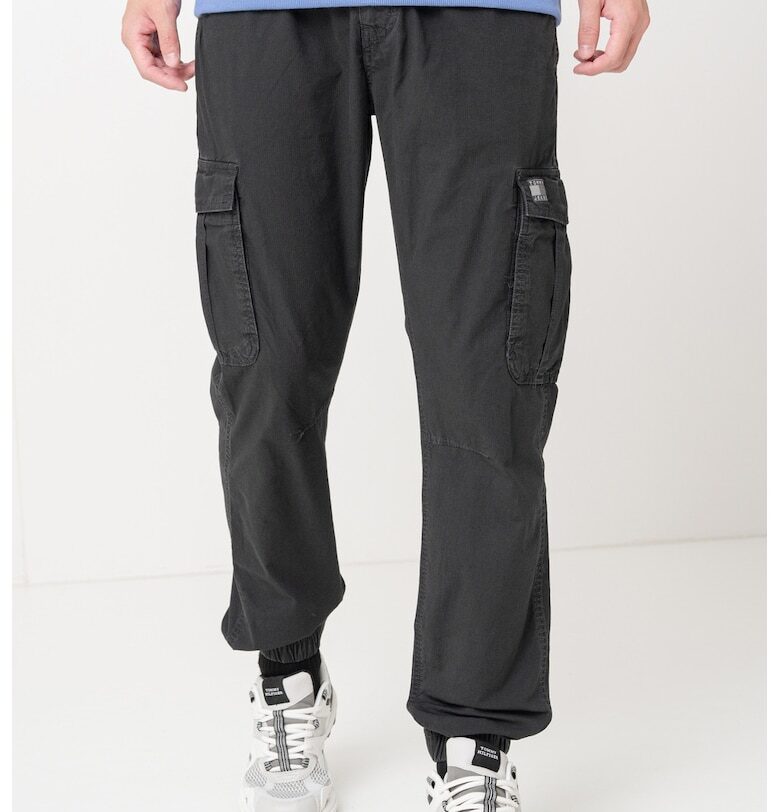 Карго панталон с лого - Черен Tommy Jeans