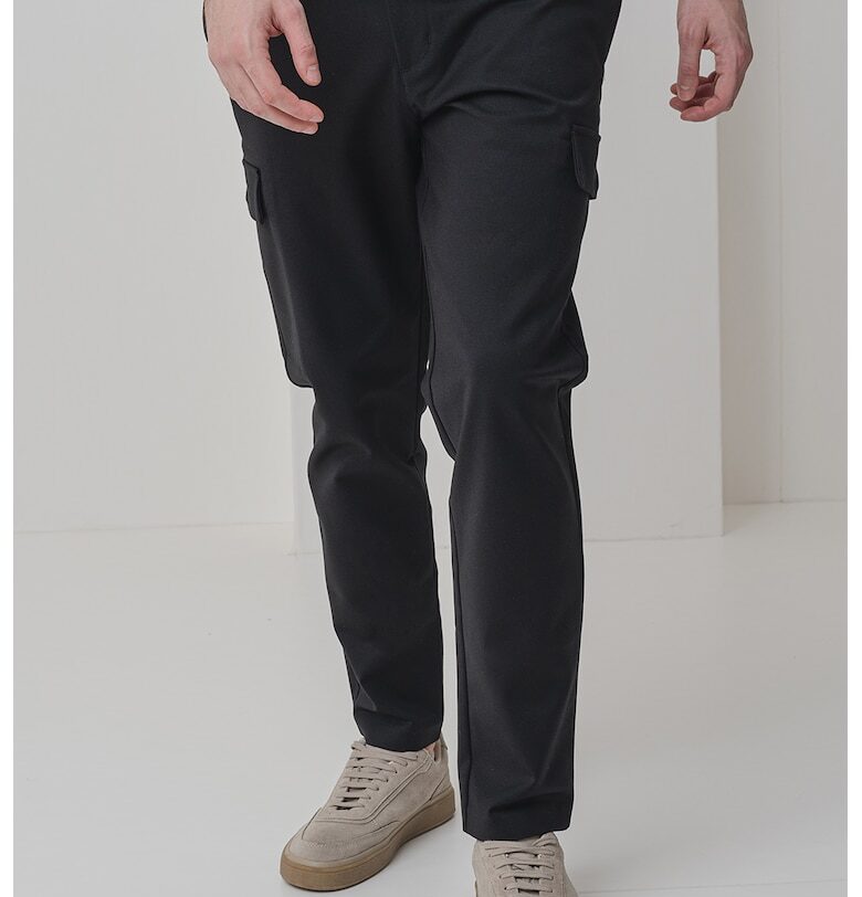 Карго панталон с органичен памук - Черен CALVIN KLEIN