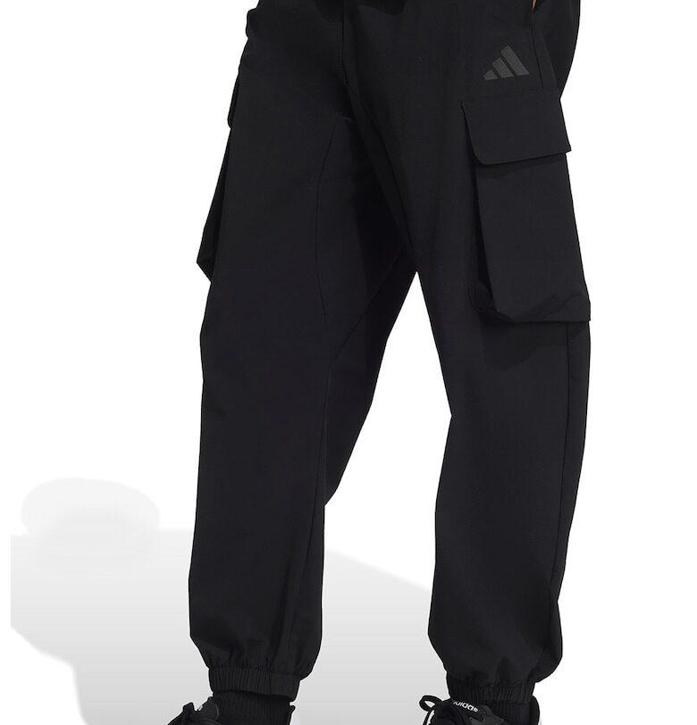 Карго панталон с регулируема талия - Черен adidas Sportswear