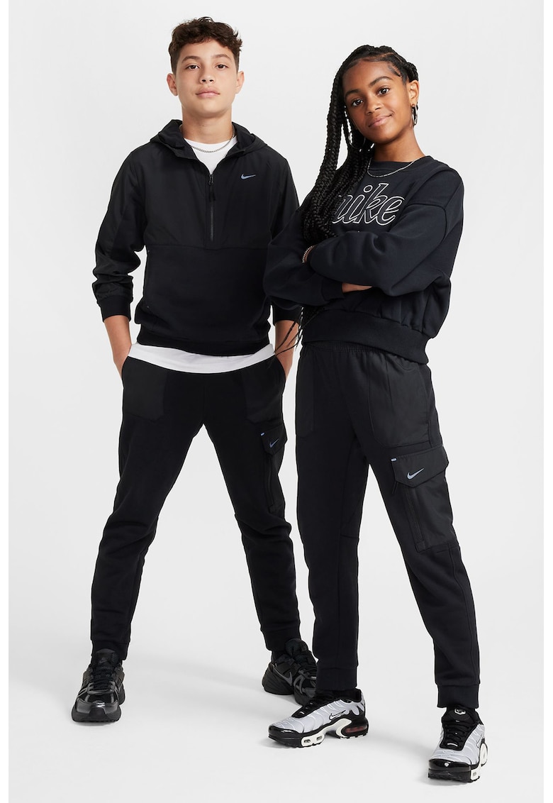 Карго спортен панталон с връзка - Черен Nike