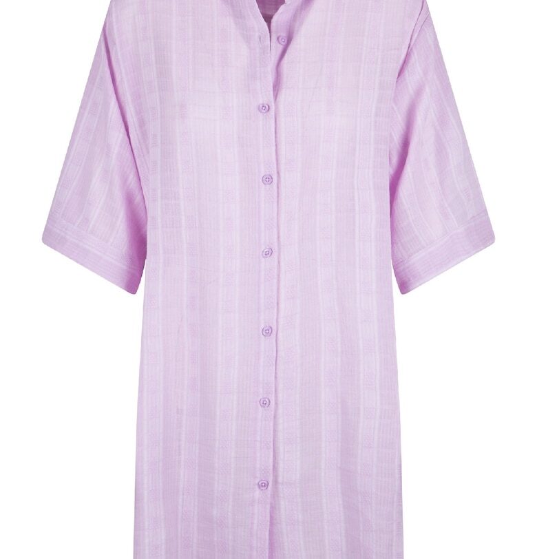 Карирана нощница - Лилав LingaDore