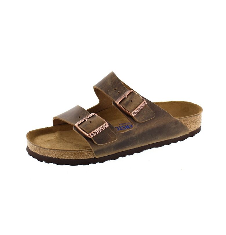 Кафяви мъжки сандали Birkenstock